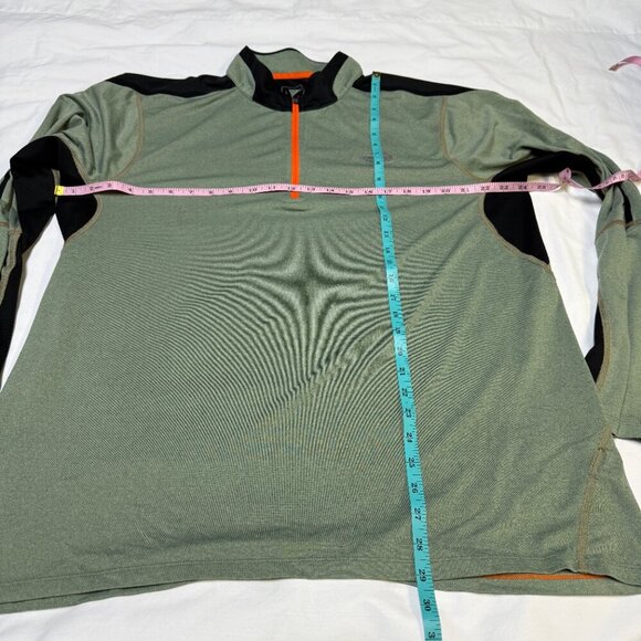The North Face Kilowatt FlashDry ¼-Zip Shirt, Men’s XL – Moss Green, EUC!!! - Picture 6 of 8